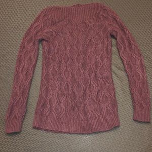 Maroon LOFT sweater - Small